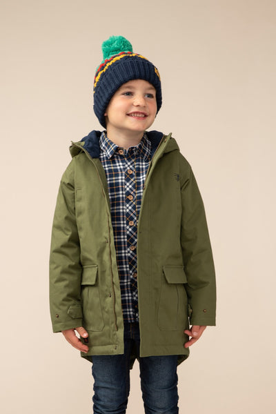 Target green best sale coat
