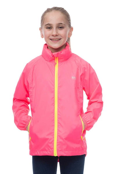 Mac in a Sac Neon Kids Waterproof Packaway Jacket Target Dry