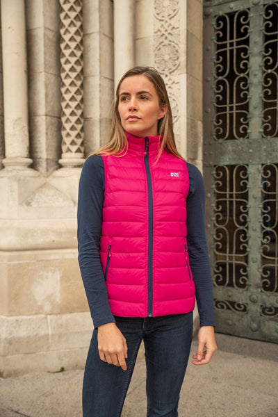 Mac in a Sac Alpine Womens Down Gilet - Fuchsia
