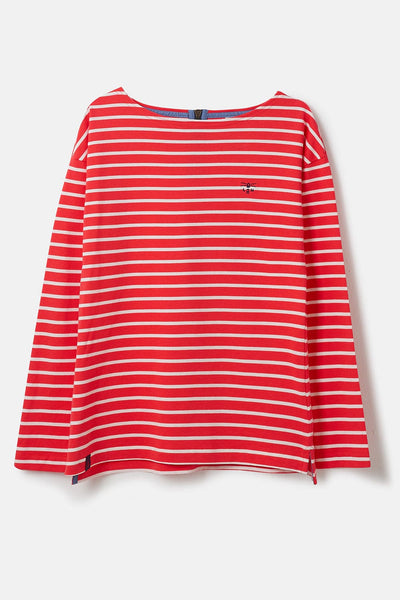 Dune Jersey Top - Poppy Stripe - 8