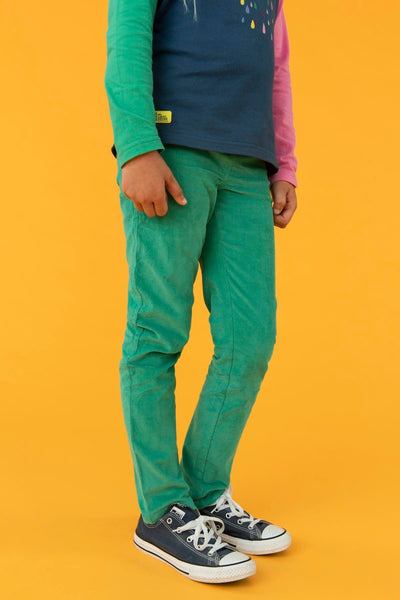 Izzy Girls Leggings - Pea Green