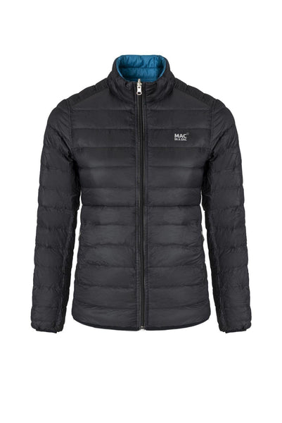 Mac in a Sac Polar Womens Reversible Down Jacket - Jet Black Teal