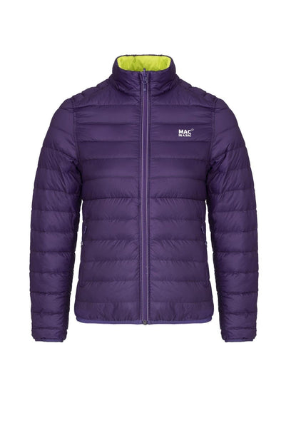 Mac in a Sac Polar Womens Reversible Down Jacket - Grape Lime