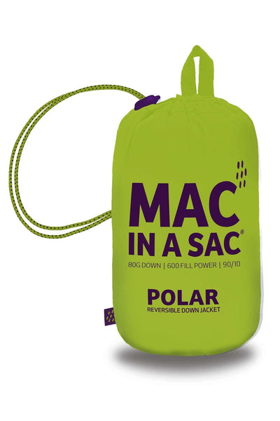 Mac in a Sac Polar Womens Reversible Down Jacket - Grape Lime