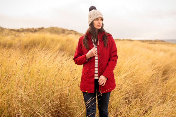 Iona Coat - Red