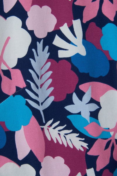 Lena women's Dress, Night Sky Abstract Leaf