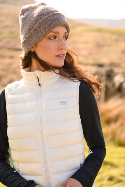 Mac in a Sac Alpine Womens Down Gilet - Ivory