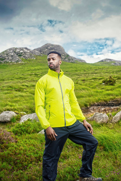 Mac in a Sac Origin Unisex Waterproof Packaway Jacket - Lime Punch