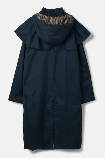 Stockman Mens Full Length Waterproof Rain Coat - Navy