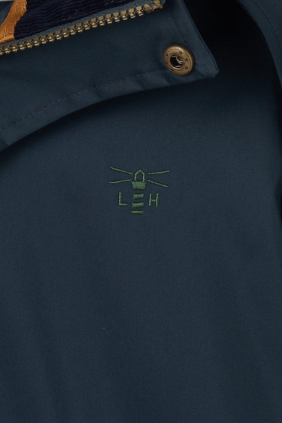 Stockman Mens Full Length Waterproof Rain Coat - Navy