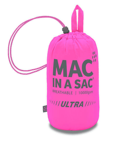 Mac in a Sac Ultra Unisex Jacket - Neon Pink