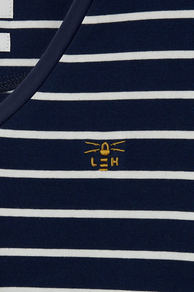 Ariana Top - Midnight Stripe