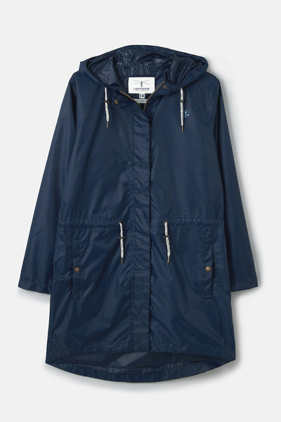 Cara Rain Parka - Navy-Lighthouse