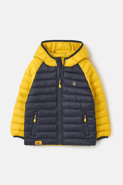 Carter Coat - Navy Yellow-Lighthouse