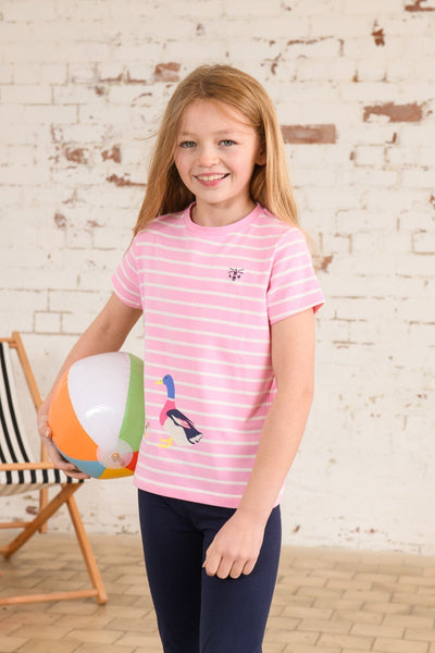 Causeway Short Sleeve - Duck Print-Lighthouse