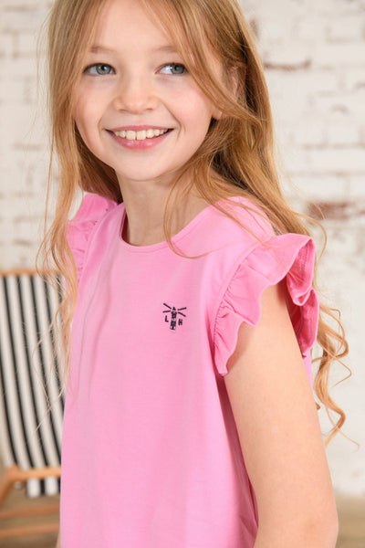 Causeway Swing Tee - Cupcake Print-Lighthouse