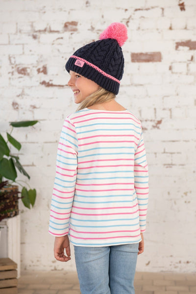 Causeway Top - Lamb Bird Print-Lighthouse