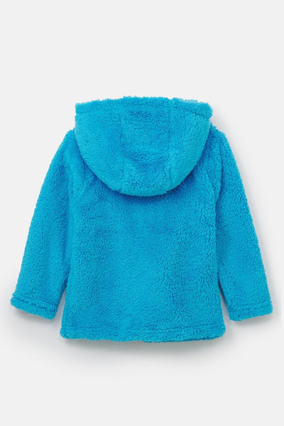 Gracie Sherpa Fleece - Bright Teal Bee-Lighthouse