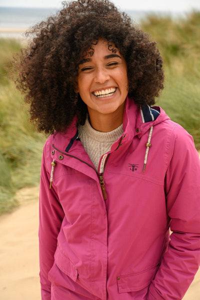 MANTEAU LONG DE PLUIE EMILIE FEMME MARINE - CYRUS | Terres & Eaux MANTEAU LONG DE PLUIE EMILIE FEMME MARINE - CYRUS | Terres & Eaux
