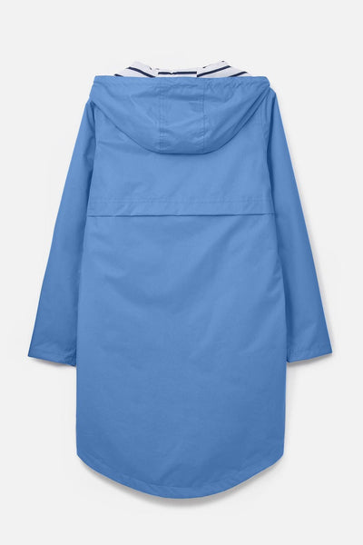 Long Beachcomber Jacket - Marine Blue-Lighthouse