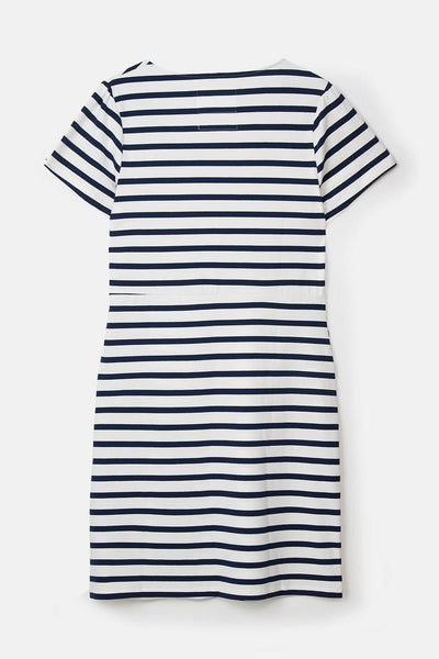 Lydia Dress - Cloud Midnight Stripe-Lighthouse