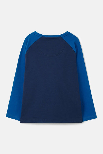 Mason Top - Blue Front Loader-Lighthouse