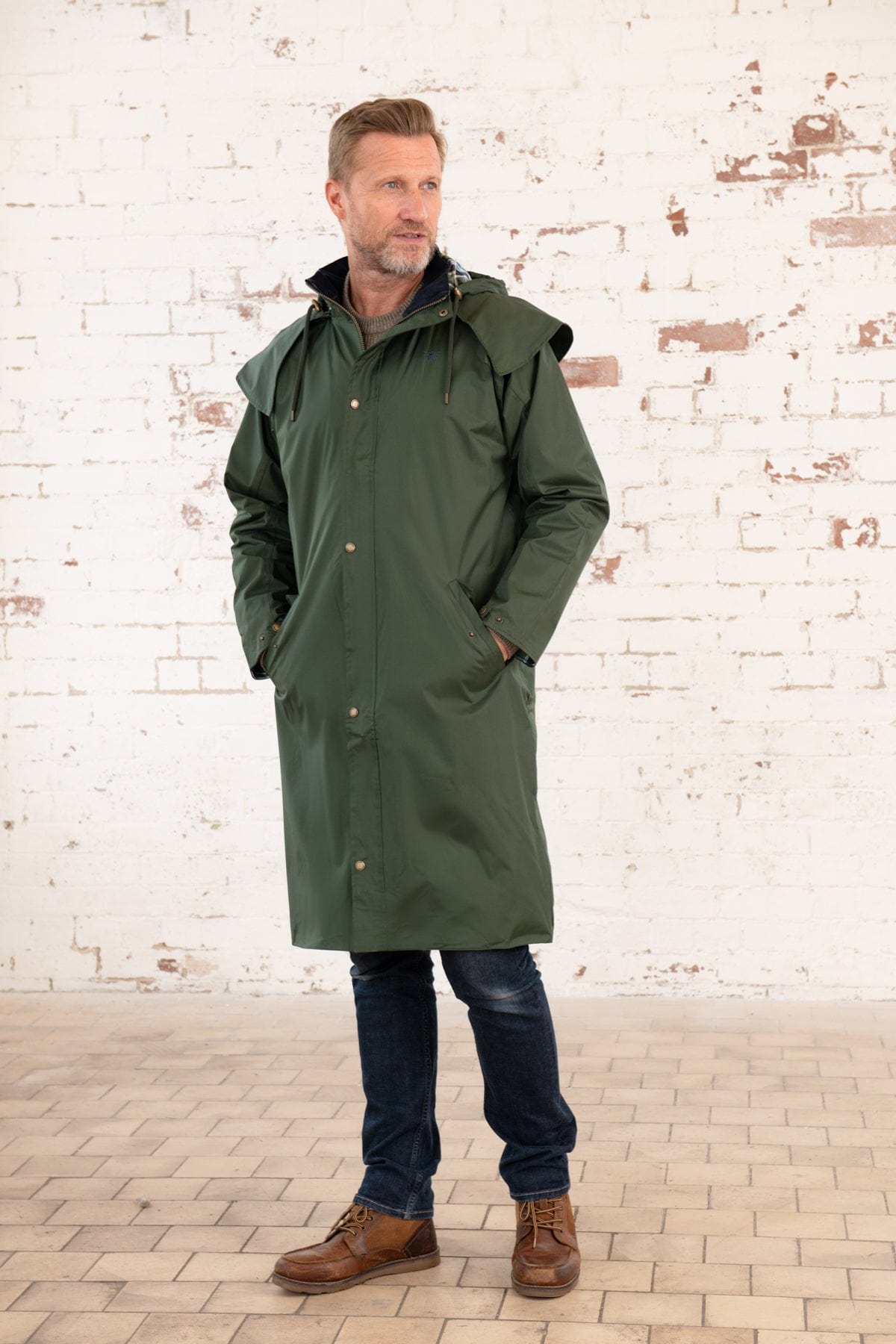 Stockman Waterproof Overcoat Mens Raincoats Target Dry