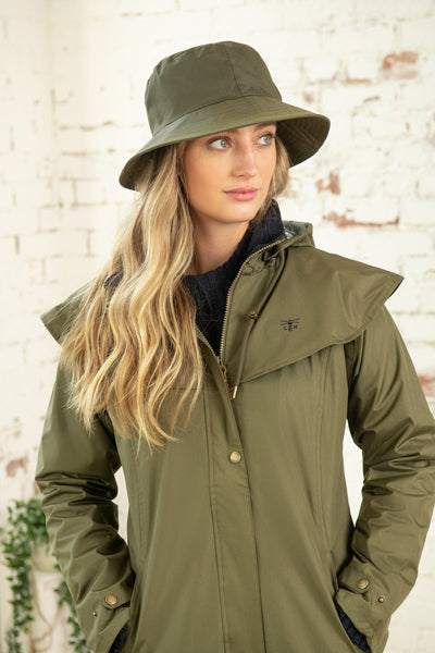 Storm Womens Waterproof Rain Hat - Fern