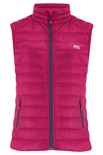 Mac in a Sac Alpine Womens Down Gilet - Fuchsia