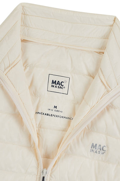 Mac in a Sac Alpine Womens Down Gilet - Ivory