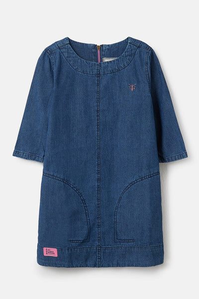 Belle Dress - Denim, Girl's Denim Dress | Lighthouse