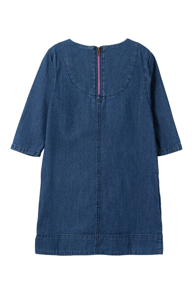 Belle Dress - Denim, Girl's Denim Dress | Lighthouse