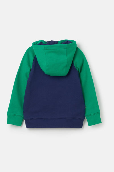 Jack Hoodie - Green Tractor Appliqué