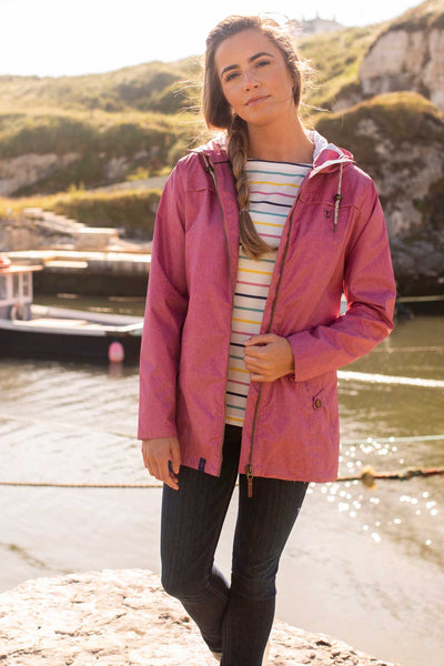 Women's Coats - Cora - Pink Raincoat
