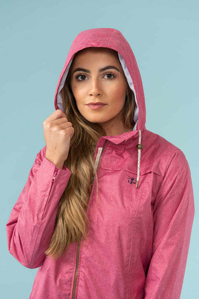 Women's Coats - Cora - Pink Raincoat