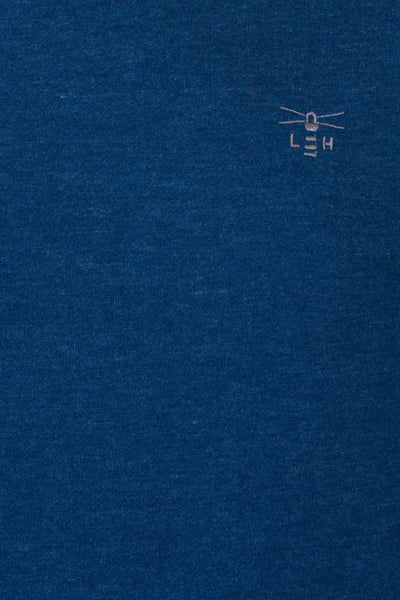 Crew Mens Sweater - Deep Blue Marl