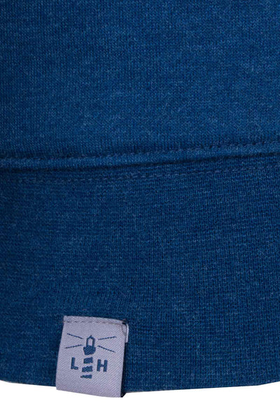 Crew Mens Sweater - Deep Blue Marl