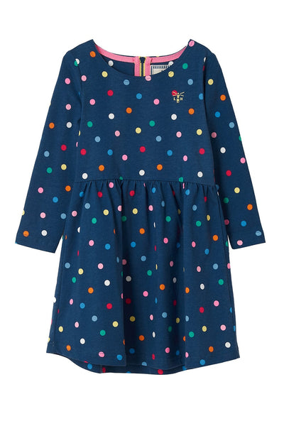 Ellie Girls Dress - Dot Print