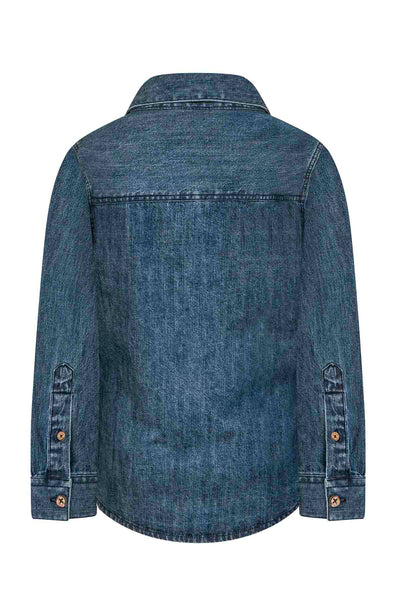 Elliot Boys Shirt - Washed Denim