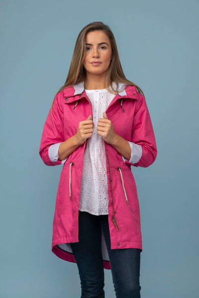 Emily Parka - Raspberry