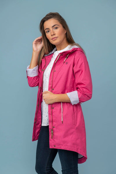 Emily Parka - Raspberry