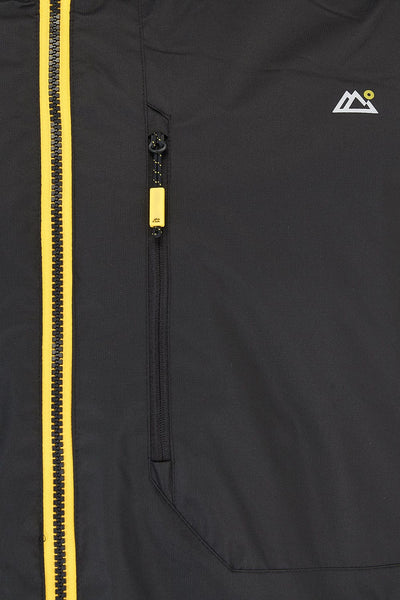 Endurance Mens Waterproof Coat - Jet Black