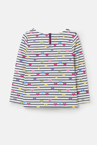 Causeway Girls Top - Heart Print