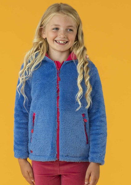 Gracie Girls Fleece - Cornflower