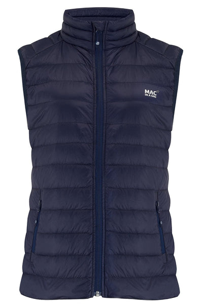 Mac in a Sac Alpine Womens Down Gilet - Navy