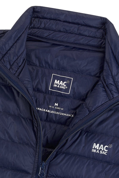 Mac in a Sac Alpine Womens Down Gilet - Navy
