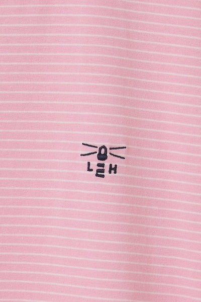 Seashore T Shirt - Rose Pink Stripe