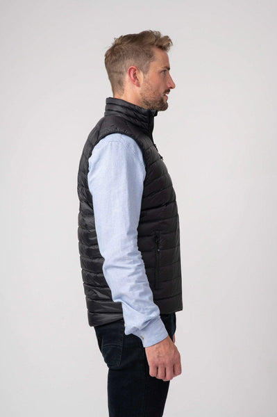 Mac in a Sac Alpine Mens Down Gilet - Jet Black