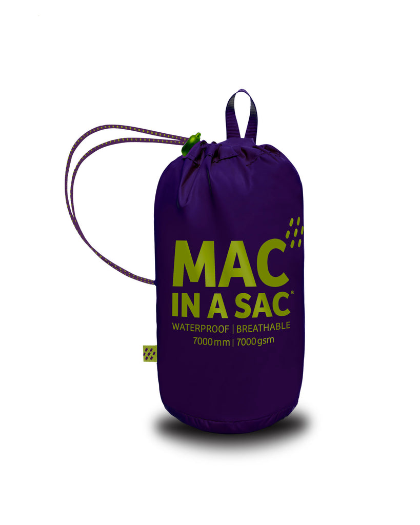Waterproof mac top in a bag
