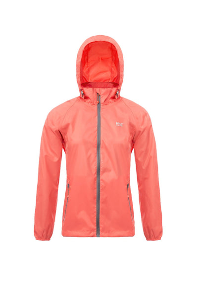 Mac in a Sac Origin Unisex Waterproof Packaway Jacket Coral